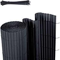 Sekey Estera de PVC- Valla Pantalla- Protección Visual Privacidad para jardín balcón terraza- Resistente a la Intemperie…